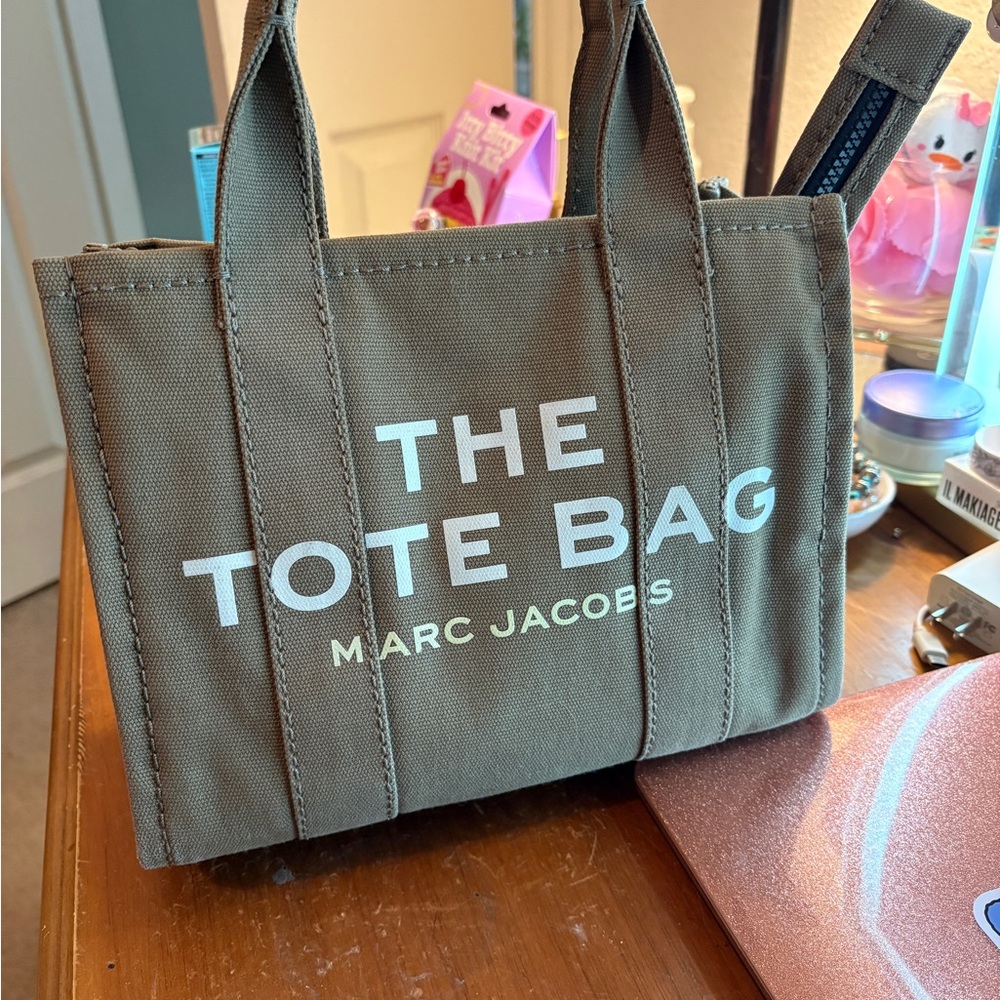 Marc Jacobs Khaki Tote Bag